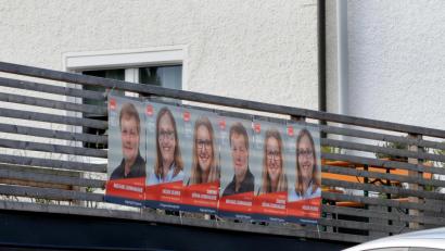 Bild: Stephan Huber
Wahlplakate sind auf Privatgrund auch doppelt und dreifach erlaubt.