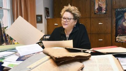 Bild: Gabi Schönberger
Als erste erhaltene Quelle für den Wahlmodus nennt Petra Vorsatz den Regimentsbrief aus dem Jahr 1456. Das Ratswahlverfahren war ausgesprochen kompliziert und blieb bis 1818 in Kraft.