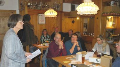 Bild: exb
Bürgermeisterkandidatin Frau Erras-Dorfner