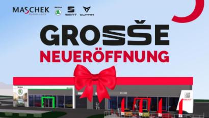 Bild: exb
Bei der großen Neueröffnung von Maschek Automobile erwartet die Besucher ein vielfältiges Programm.
