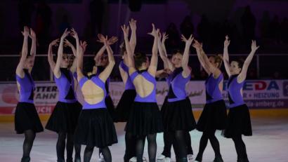 Bild: Andreas Brückmann
Die Blue Unicorns des EC Nürnberg.