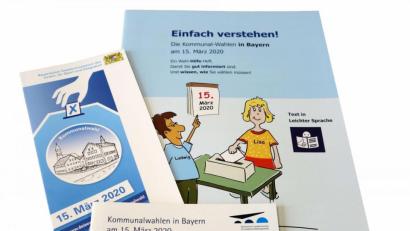 Bild: exb
Die Infobroschüren gibt's an der Bürgerinfo und im Briefwahlbüro im Neuen Rathaus.