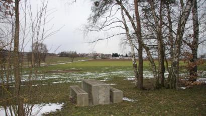 Bild: wro
In die „einfache Dorferneuerung“ sind auch die Planungen für ein neues Sportgelände am Waldbadeweiher eingebunden.