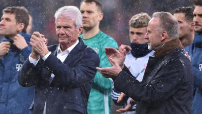 Bild: Revierfoto/dpa
Hoffenheim-Mäzen Dietmar Hopp (links).