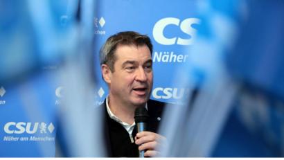 Bild: Wolfgang Steinbacher
Stadtgespräch mit Markus Söder, Casino Wirtshaus