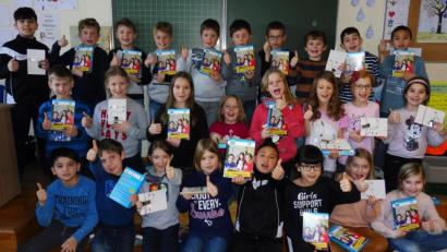 Bild: exb
Die Mädchen und Buben der Klasse 3a der Markgraf-Diepold-Grundschule Waldsassen waren jetzt dem Strom auf der Spur.