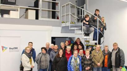 Bild: Picasa
Gut informiert wurden die BRK-Mitglieder im BayZBE-Trainingszentrum in Neuhaus.