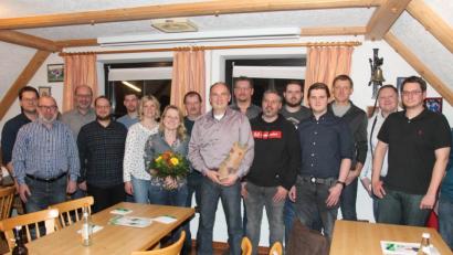 Bild: pi
Andreas Götz (Achter von rechts) und sein Team fühlen sich gerüstet für den 15. März.