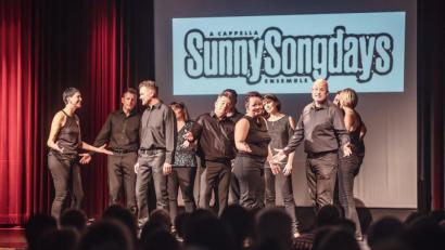 Bild: Michael Golinski
Die SunnySongdays stehen seit elf Jahren als A-cappella-Ensemble auf den Bühnen der Region.