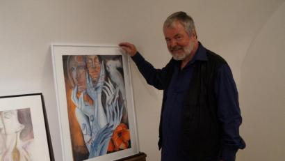 Bild: weu
Mit Wolfgang Pöhlmann zeigt ein Altmeister einen Ausschnitt seines künstlerischen Könnens. Die Ausstellung der Freunde der Kunst vermittelt einen Querschnitt des künstlerischen Potenzials vor der Haustür.