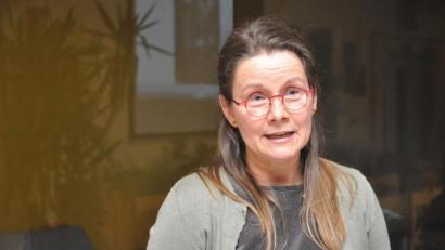 Bild: dob
Sonja Janker, Leiterin des Waldkindergartens "Wilde Wichtel".