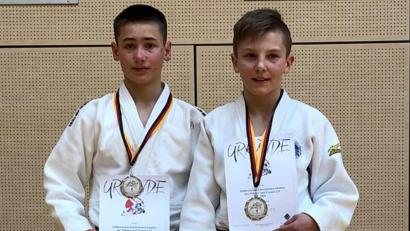 Bild: exb
Eduard Bulinger (links) und Luis Pirzer.
