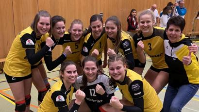 Bild: exb
Jubel bei den Hahnbacherinnen über Platz drei.