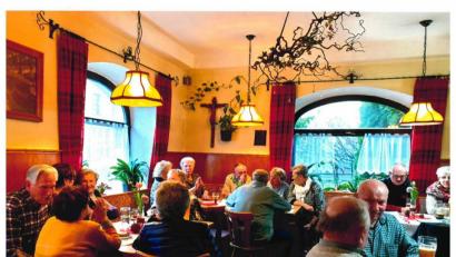 Bild: exb
Hervorragend besucht war das Wirtshaussingen.
