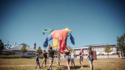 Archivbild: Michael Golinski/exb
Viel Spaß wird es auch heuer beim Ferienprogramm geben – vorausgesetzt, das Coronavirus funkt nicht unerbittlich und gnadenlos dazwischen.