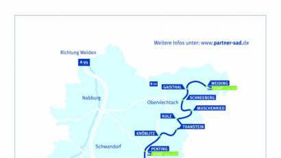 Bild: exb
Von Weiding nach Nittenau führt der Landkreislauf in diesem Jahr über 62,6 Kilometer durch den Landkreis.