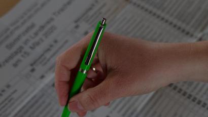 Bild: tr
Noch bis 18 Uhr wird in Bayern gewählt.