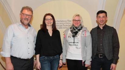 Bild: pi
Marina Hirnet (Zweite von links) geht zuversichtlich in die Stichwahl.