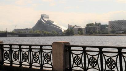 Bild: Otto Walbrunn/exb
Nationalbibliothek in Riga