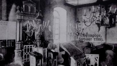 Bild:  Museum Sulzbürg
Das Innere der ehemaligen Synagoge in Sulzbürg.