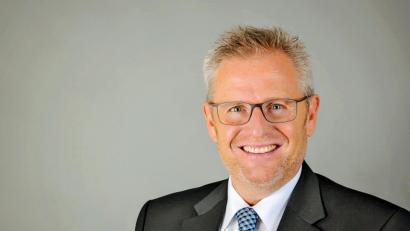 Bild: exb
Oberbürgermeister Andreas Feller wandte sich in einer Video-Botschaft an die Bürger.