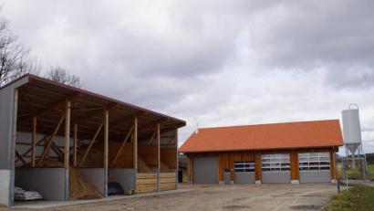Bild: mmj
Eine wesentliche Investition im Gemeindebereich war in den vergangenen Jahren der Bauhof nahe der ehemaligen Schule.