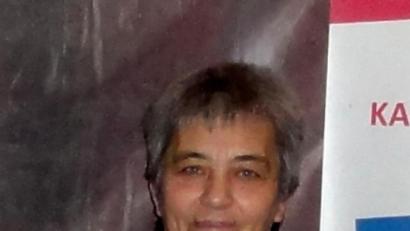 Bild: Kunz
KAB-Kreisvorsitzende Daniela Ernstberger berichtet vom Angebot der KAB im Internet.