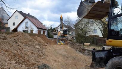 Bild: bnr
In der Hofmarkstraße wird weitergebaut.