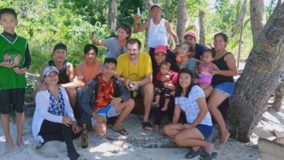 Bild: privat
Reinhard W. mit der Familie seiner Frau