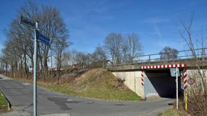 Bild: Andreas Royer
Eine zusätzliche Anbindung des Stadtteils Loderhof könnte in diesem Bereich über Hitzelmühlweg, Schiller- und Loderhofstraße realisiert werden.