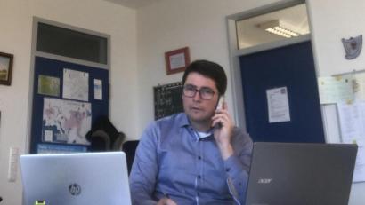 Bild: krb
CSU-Bürgermeisterkandidat Armin Aichinger.
