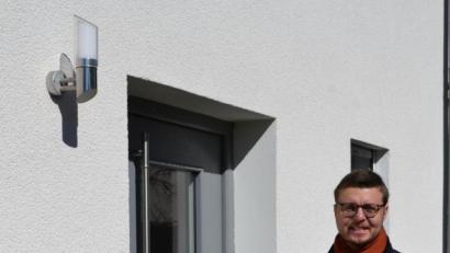 Bild: ads
Hilfsaktion in der Coronakrise: St.-Georgs-Oberministrant Timo Doleschal liefert Einkäufe aus.