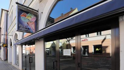 Bild: Wolfgang Steinbacher
Das Eiscafé Firenze in der Georgenstraße hätte auch ohne Coronakrise geschlossen.