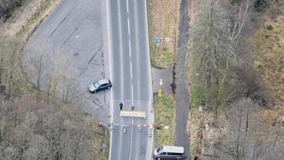 Bild: mür
Dicht: der Grenzübergang Waldsassen.