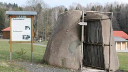 Bild: pi
Der Kohlenmeiler am Ortsausgang von Georgenberg in Richtung Waldkirch