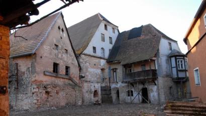 Bild: pop
Die Sanierung des Areals Goldener Anker wird in den nächsten sechs Jahren die größte Herausforderung sein im Markt Schmidmühlen.