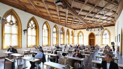 Bild: Wolfgang Steinbacher
Ferienausschuss der Stadt Amberg in Zeiten der Coronakrise