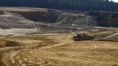 Bild: Houschka
Die Godelmann-Sandgrube westlich von Högling.