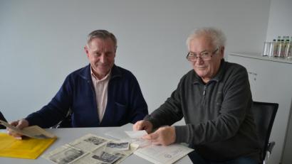 Bild: Hladik
Norbert Götz und Jakob Beck waren vor 50 Jahren mit dem THW Weiden im Erdbebengebiet von Banja Luka im Einsatz.