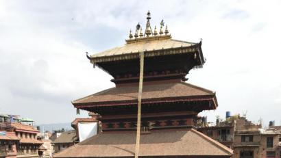 Bild: ü
So sah es auf dem wichtigsten Plätzen in Bhaktapur vor der Ausgangssperre aus.