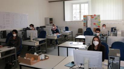 Bild: Wolfgang Fenzl, Landratsamt Tirschenreuth/exb
Die ersten Mitarbeiter der "Contact-Tracing-Teams" haben im Landkreis Tirschenreuth schon ihre Arbeit aufgenommen. Sie unterstützen das Gesundheitsamt.