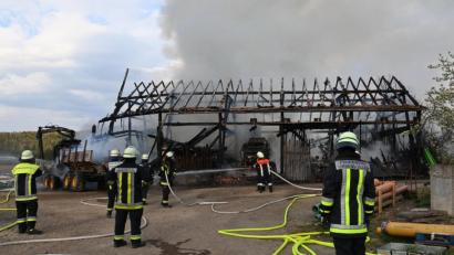 Bild: gf
Großbrand in Gaishof bei Kastl (Kreis Amberg-Sulzbach).