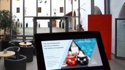 Bild: Steinbacher/Herzog/exb
Wer will, kann das Stadtmuseum (Bild) und die Stadtgalerie online besuchen. Das geht mittlerweile auf vielen Wegen.