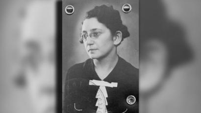 Bild: Stadtarchiv Weiden
Gejagte Fabrikantentochter: Rosa Hoffmann.