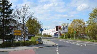 Bild: tk
Die Fuggerstraße ist ab Montag, 20. April, gesperrt.