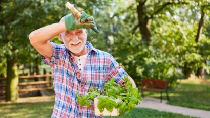 Bild: Robert Kneschke – stock.adobe.com
Gartenarbeit sorgt wie ein natürliches Antidepressivum für gute Laune, Zufriedenheit und Gelassenheit.