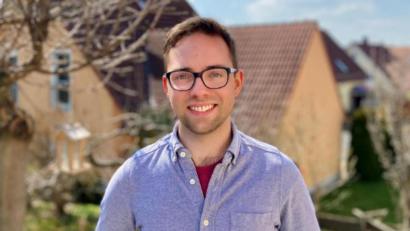 Bild: exb
Florian Füger (CSU) wurde 2020 neu in den Amberger Stadtrat gewählt.