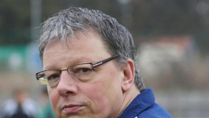 Bild: gb
Roland Eckert, Vorsitzender SV Mitterteich, plagen derzeit Sorgen.