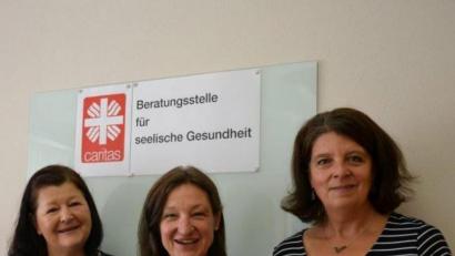 Archivbild: szl
Von links: Gerlinde Zölch, Dipl.-Psychologin, Elke Pinkert, Dipl.-Sozialpädagogin, Andrea Schiffl, Verwaltungsangestellte
