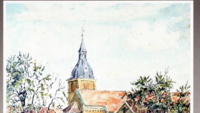 Bild: exb
Die SPD hat 2020 einen Kalender mit Molwitz-Motiven herausgebracht. An der Stelle des Knabenschulhauses steht heute die Sparkasse.